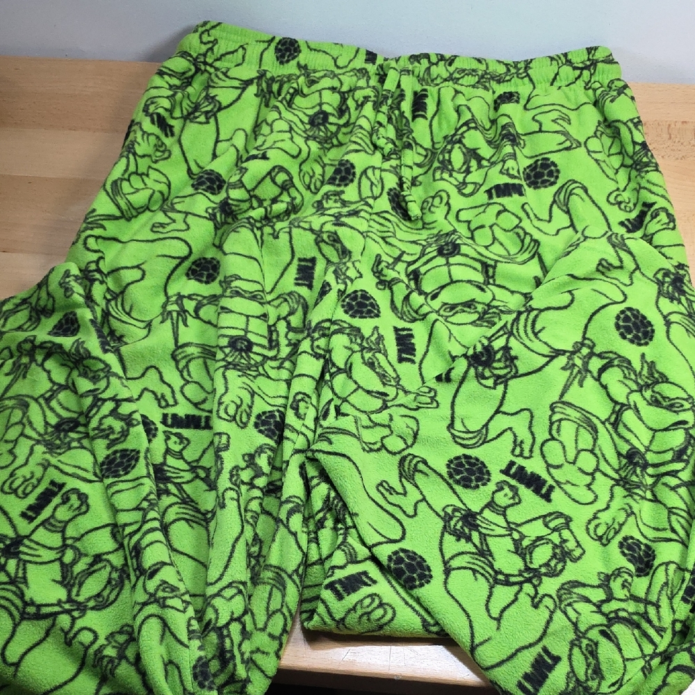 Nickelodeon Green Character Pajama Bottoms
